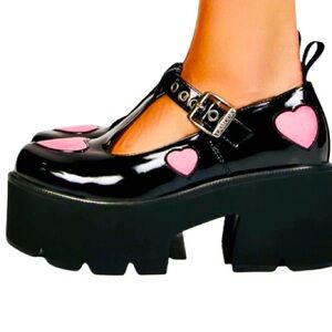 NWOB “Ironic” Platform Mary Jane’s by Doll’s Kill!